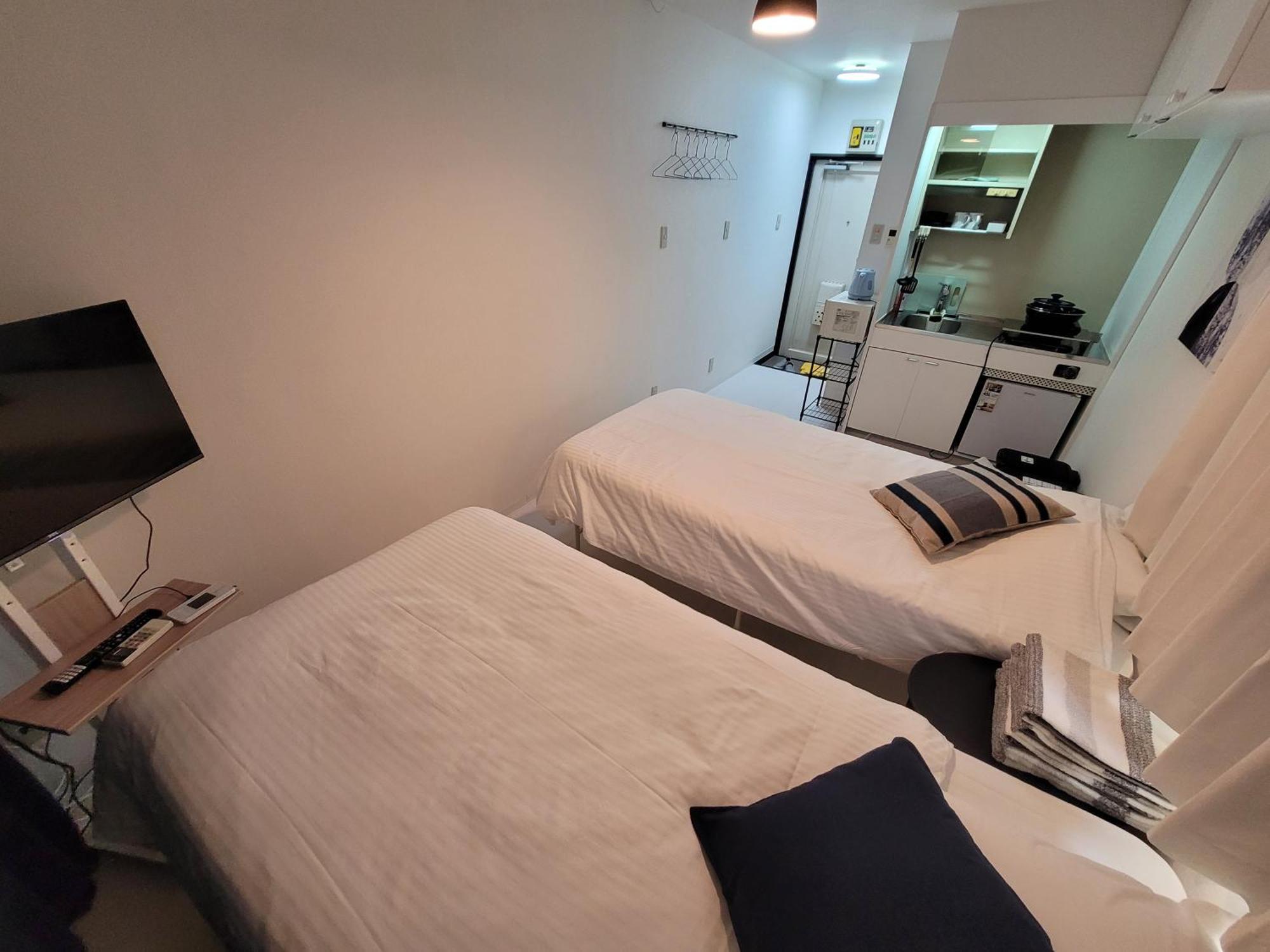 Ferienwohnung Huji Shinjuku House Präfektur Tokio Exterior foto